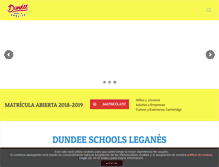 Tablet Screenshot of dundeeschool.com